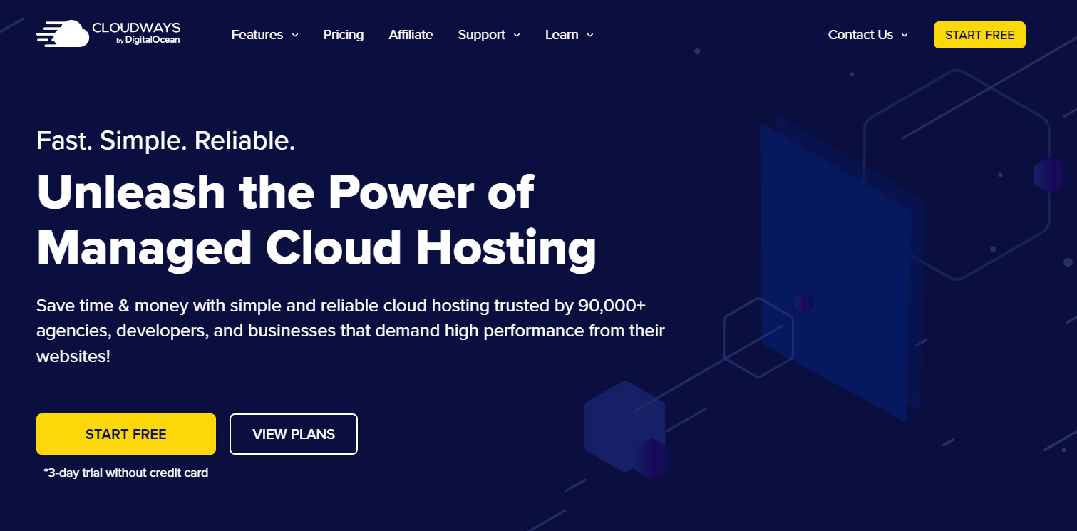 Cloudways Web Hosting service