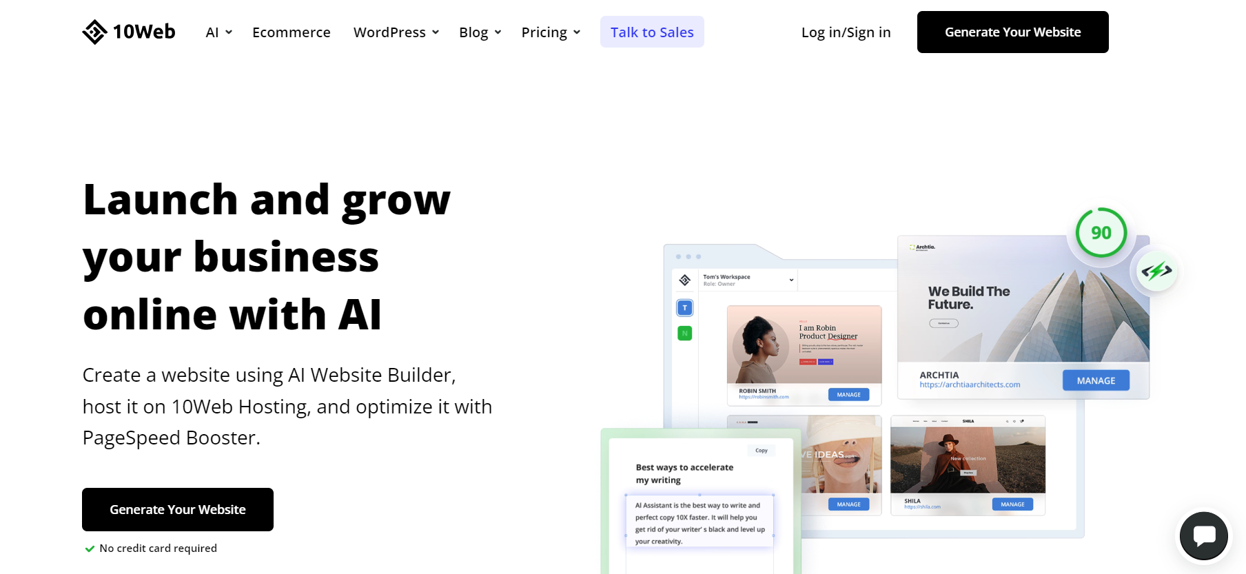 10Web - eCommerce Website Builder