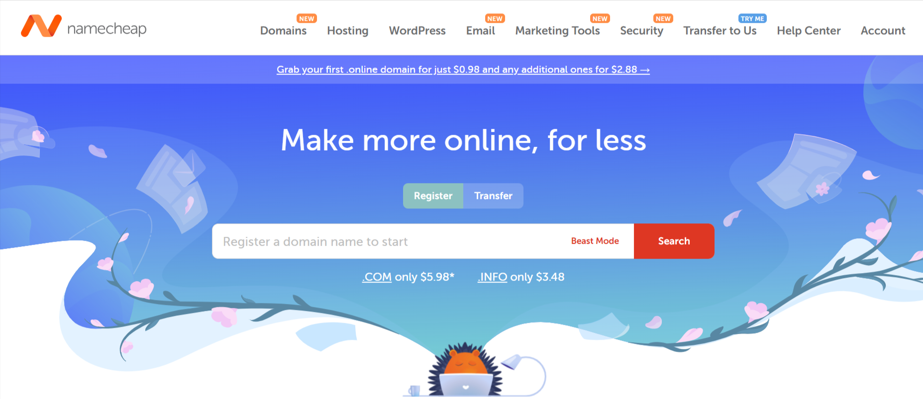 Namecheap - best domain name registrar