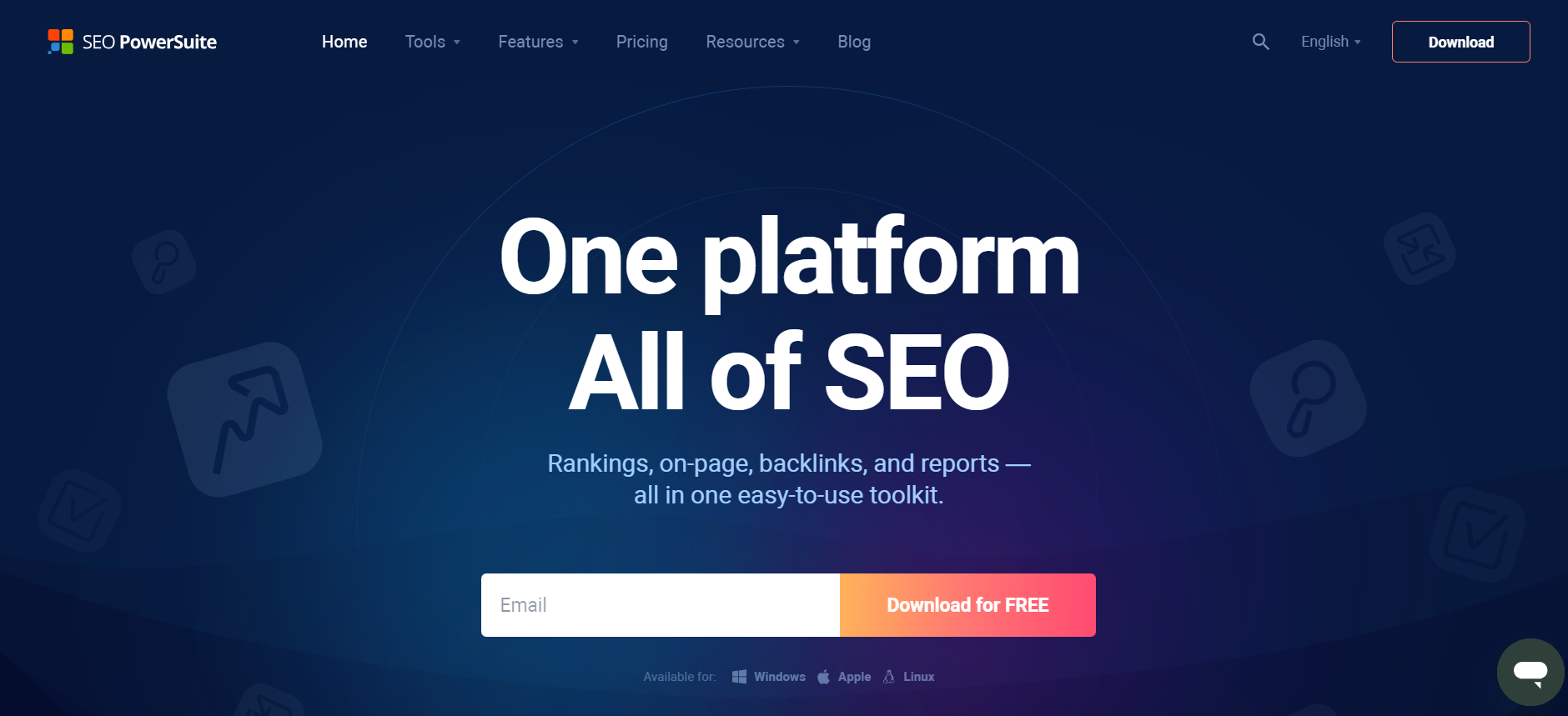 SEO PowerSuite - SEO software tool