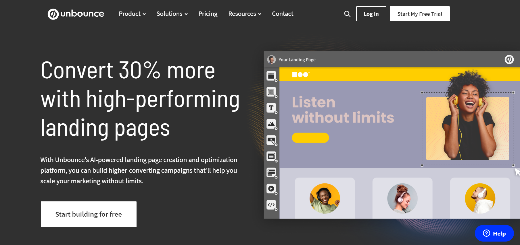 Unbounce - Landing Page Builder