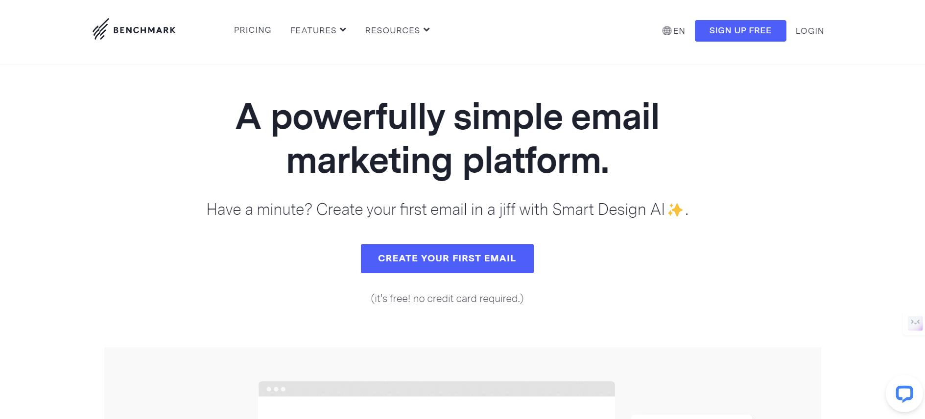 Benchmark Email - newsletter platform