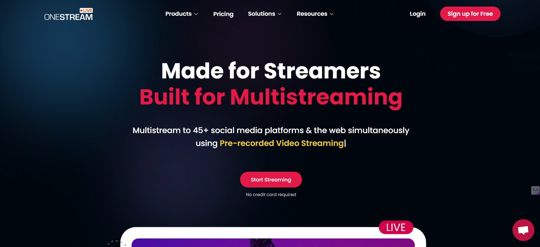 OneStream Live - live streaming platform