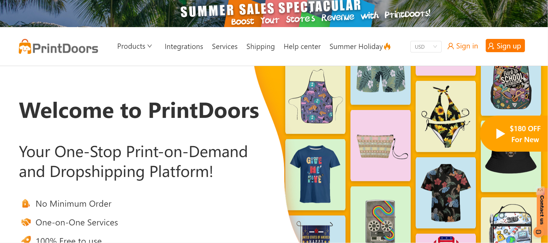 PrintDoors - POD platform