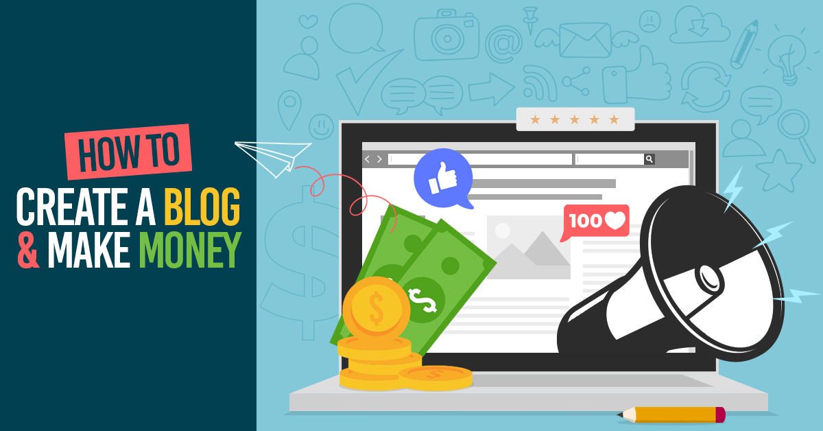 How to start a blog and make money online in 2024