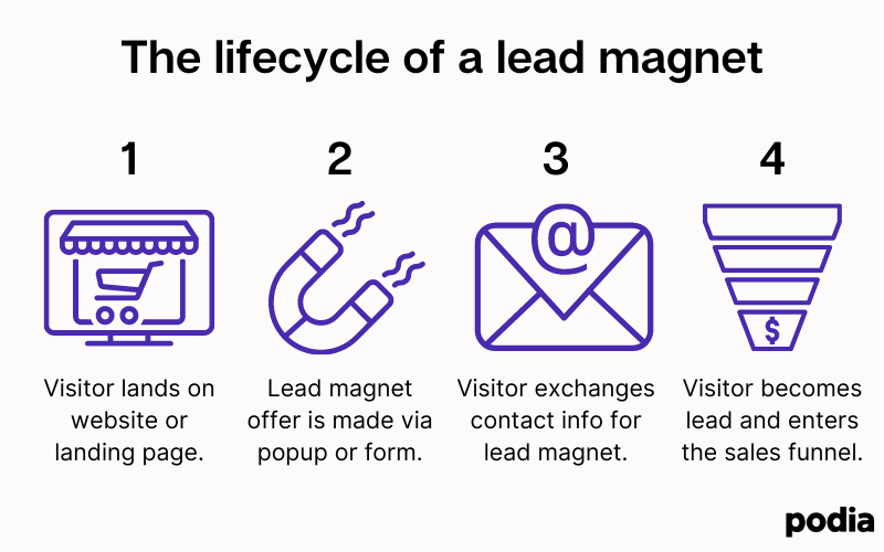 The lifecycle of a lead magnet