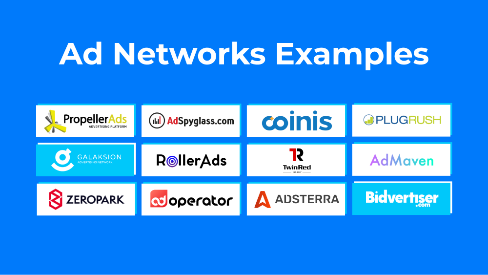 popular ad networks