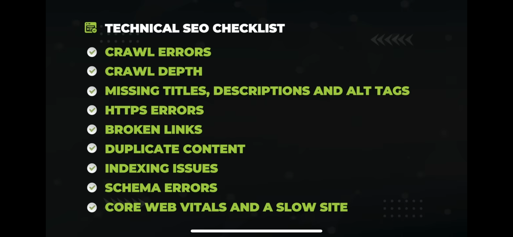 Technical SEO Checklist